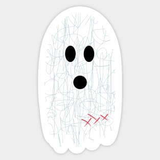 boo kisses Sticker